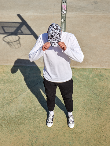 a tökéletes és egyedi ruházathoz Vidám baseball sapka Fekete-fehér foltok