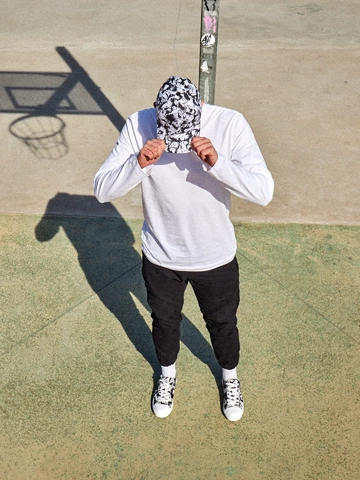 pro dokonalý a originální outfit Veselá kšiltovka Černobílé skvrny