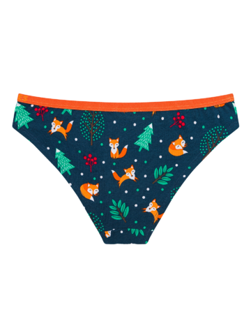 Výpredaj Živahne ženske hlačke Rdeča lisica