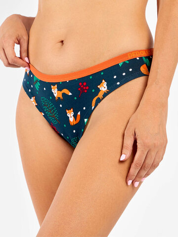 Tip na darček Živahne ženske hlačke Rdeča lisica