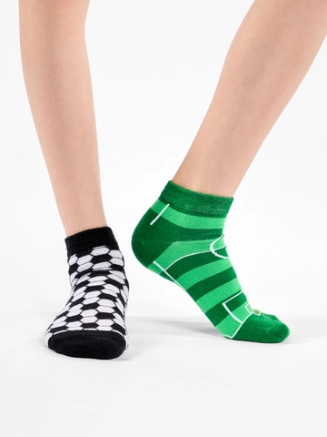 Zľava Vrolijke enkelsokken voor kinderen Voetbal
