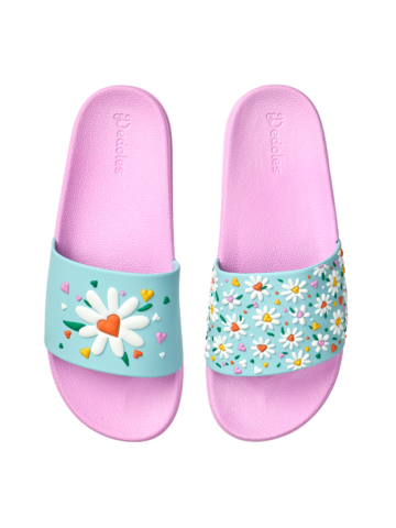 Výprodej Veselé pantofle Srdíčka a sedmikrásky