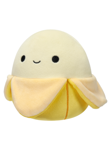 Pre dokonalý a originálny outfit SQUISHMALLOWS 2v1 banán Junie a gorila Aron, 13 cm