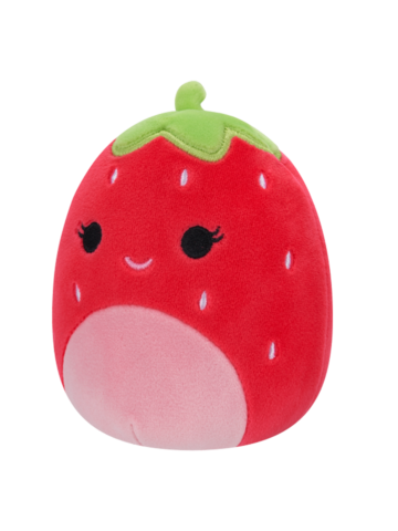 Foto SQUISHMALLOWS 2 az 1-ben Eper és epres tej, 13 cm