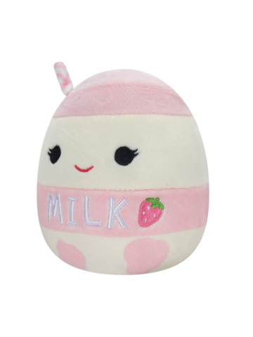 Eredeti ajándék a Dedolestől SQUISHMALLOWS 2 az 1-ben Eper és epres tej, 13 cm