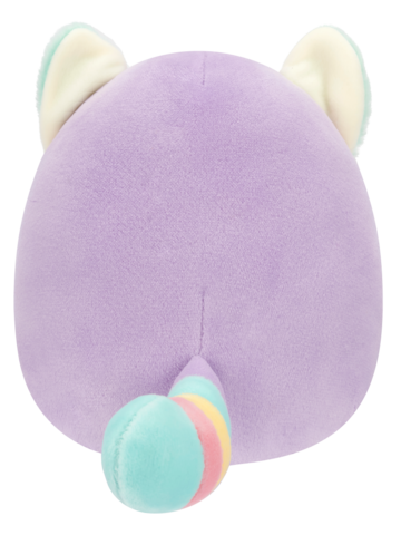 Výnimočný darček od Dedoles Squishmallows 2 in 1 Lexis il panda viola e rosso/Romano l’ippocampo blu, 13 cm