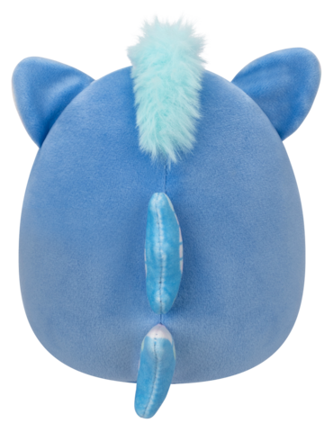 Hľadáte originálny a nezvyčajný darček? Obdarovaného zaručene prekvapí Squishmallows 2 in 1 Lexis il panda viola e rosso/Romano l’ippocampo blu, 13 cm