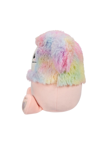 Výnimočný darček od Dedoles Squishmallows Diane the Peach Bigfoot met regenbooghaar, 20 cm