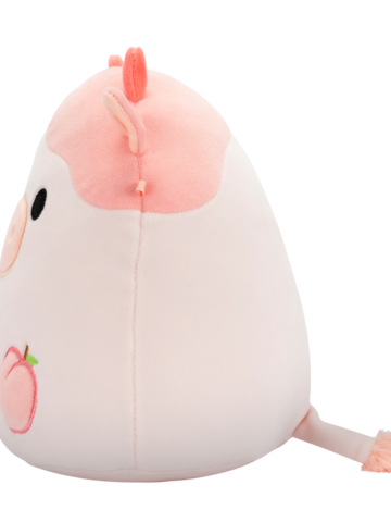 Pre dokonalý a originálny outfit SQUISHMALLOWS Broskyňová kravička Lilaz, 20 cm