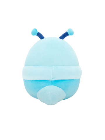 Hľadáte originálny a nezvyčajný darček? Obdarovaného zaručene prekvapí Squishmallows Cordelia la lettrice selvaggia blu con fiori e occhiali, 20 cm