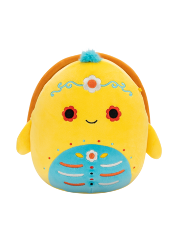 Szerezzen magának örömet ezzel a Dedoles darabbal SQUISHMALLOWS Day of the Dead Thiago, a teknőc, 20 cm