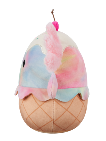 Výnimočný darček od Dedoles Squishmallows Tinley the Rainbow Tie-Dye Axolotl Ice Cream Sundae, 20 cm