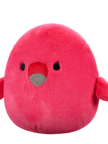 Tip na darček Peluche Squishmallows de 30 cm Fuzzamallows Cookie le flamant rose