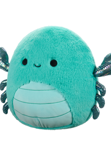 Pre dokonalý a originálny outfit Squishmallows Fuzzamallows Carpio lo scorpione blu-verde, 30 cm