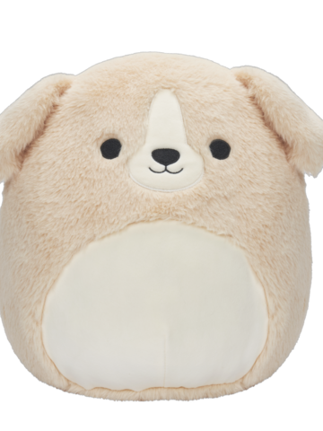 Tip na darček Squishmallows Fuzzamallows Stevon il cane fulvo, 30 cm