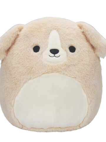 Tip na darček Peluche Squishmallows de 30 cm Fuzzamallows Stevon le chien beige