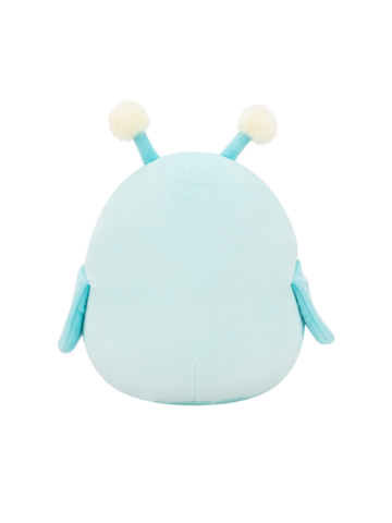 Výpredaj Плюшена играчка Squishmallows, Синият намигащ скакалец Джилес с цветя, 20 см