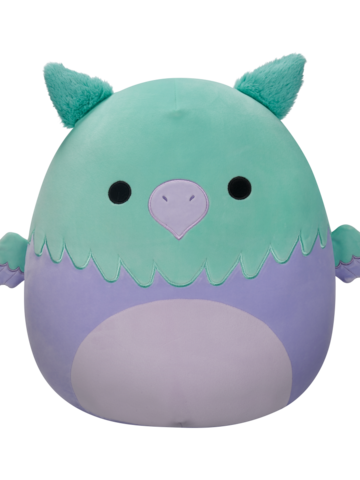 Výnimočný darček od Dedoles Плюшена играчка Squishmallows, синьо-лилавият грифон Минерва, 30 см