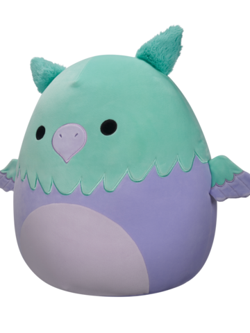 Tip na darček Плюшена играчка Squishmallows, синьо-лилавият грифон Минерва, 30 см