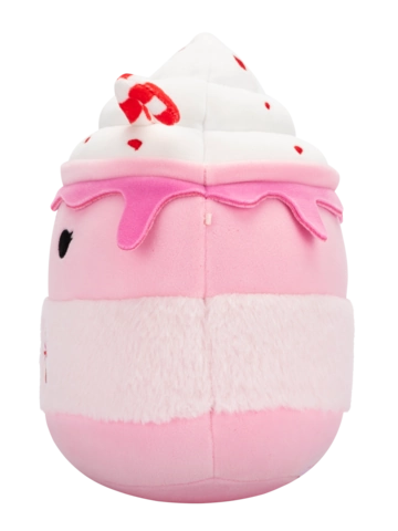Zľava Squishmallows Ethel de roze suikerspin warme chocolade, 20 cm