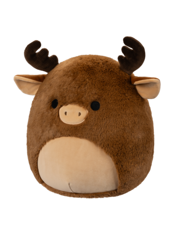 Lifestyle foto Peluche Squishmallows Fuzz-A-Mallow de 30 cm Maurice l’élan brun