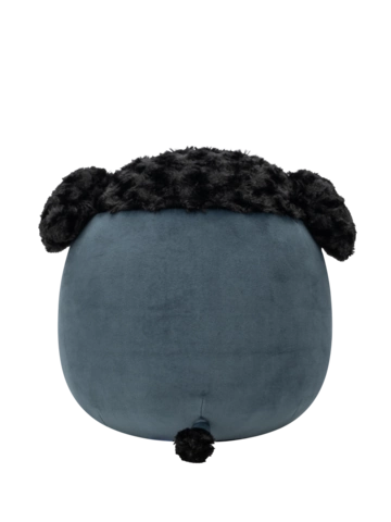 Sleva SQUISHMALLOWS Jettward černý chlupatý pudl, 30 cm