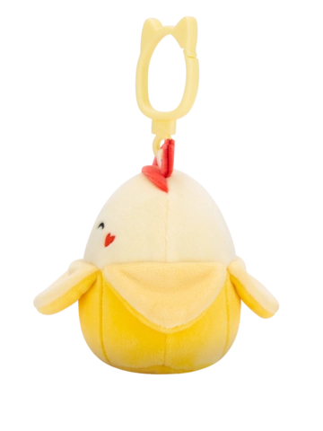 Výjimečný dárek od Dedoles SQUISHMALLOWS klíčenka Banán – Junie, 9 cm
