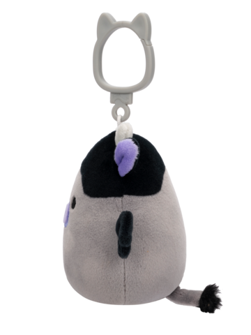 Zľava Squishmallows Clip-On Bridgette – netopirjeva krava, 9 cm