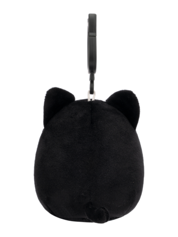 Výnimočný darček od Dedoles Squishmallows Clip-On Eponine the Cat with Fuzzy Belly and Sparkle Ears, 9 cm