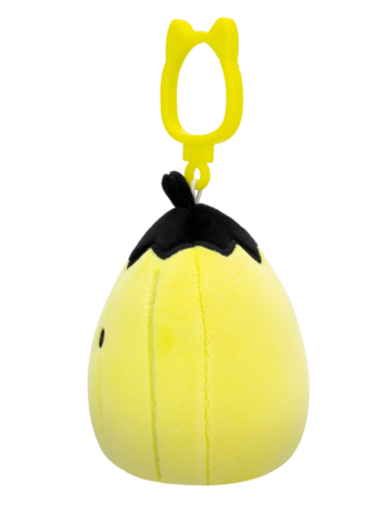Hľadáte originálny a nezvyčajný darček? Obdarovaného zaručene prekvapí Ключодържател Squishmallows Неоновозелената тиква с черна дръжка Уолт, 9 см