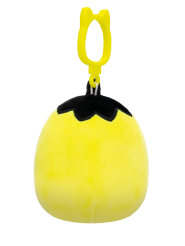 Výpredaj Ключодържател Squishmallows Неоновозелената тиква с черна дръжка Уолт, 9 см