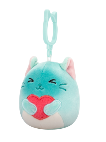 pro dokonalý a originální outfit SQUISHMALLOWS klíčenka Siamská kočka – Sigrid, 9 cm