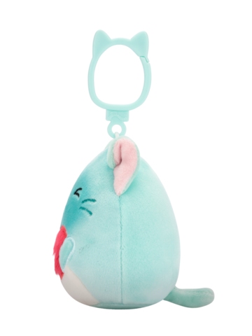 Potěšte se tímto kouskem Dedoles SQUISHMALLOWS klíčenka Siamská kočka – Sigrid, 9 cm