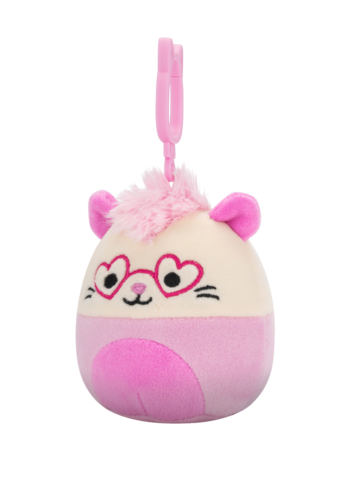Szerezzen magának örömet ezzel a Dedoles darabbal SQUISHMALLOWS Oposszum kulcstartó – Chambless, 9 cm