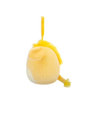 Hľadáte originálny a nezvyčajný darček? Obdarovaného zaručene prekvapí Плюшена играчка-висулка Squishmallows Жълтото магаренце Гавин, 9 см