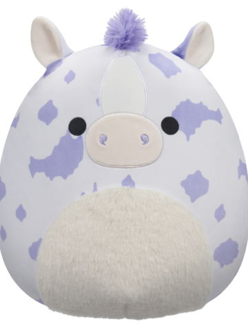 Lifestyle foto Плюшена играчка Squishmallows, Абелита, виолетовият кон от породата Апалуза, 30 см