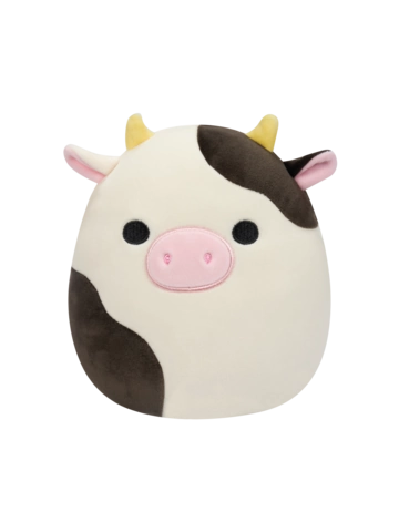 Pre dokonalý a originálny outfit Squishmallows Connor de zwart-witte koe, 20 cm