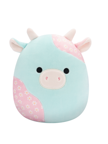 Pre dokonalý a originálny outfit Плюшена играчка Squishmallows Ментово-розовата кравичка Ямарис, 20 см