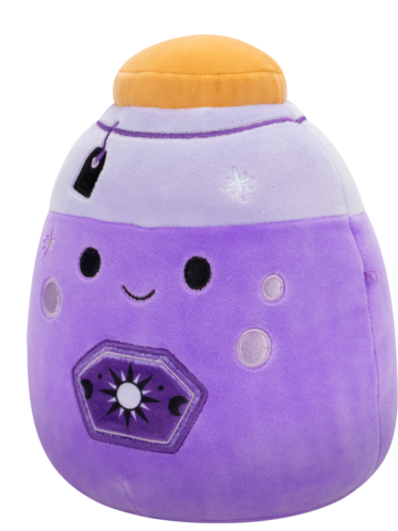 Obrázok produktu Плюшена играчка Squishmallows Неоноволилавата отвара с етикет Кенсингтън, 20 см