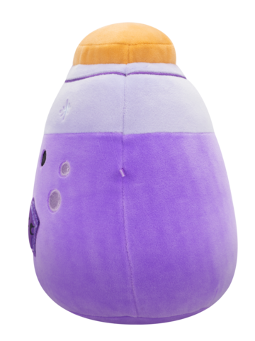 Hľadáte originálny a nezvyčajný darček? Obdarovaného zaručene prekvapí Плюшена играчка Squishmallows Неоноволилавата отвара с етикет Кенсингтън, 20 см