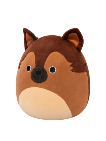 Výpredaj Squishmallows Mario il pastore tedesco marrone, 30 cm
