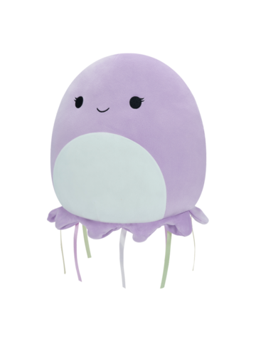 ОТСТЪПКА Плюшена играчка Squishmallows Лилавата медуза Ани, 30 см