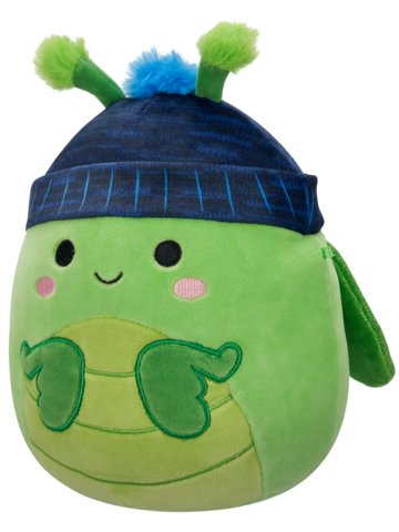 Ajándék tipp SQUISHMALLOWS Trenton, a sapkás imádkozó sáska, 20 cm