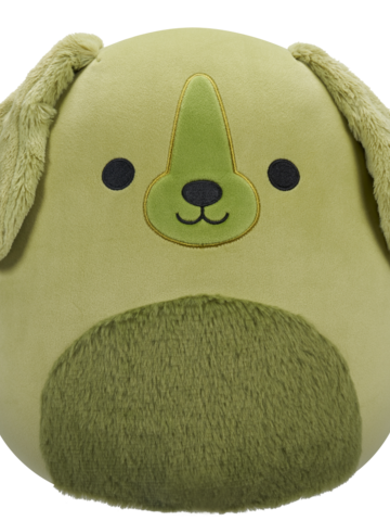 ОТСТЪПКА Плюшена играчка Squishmallows, зеленият ретрийвър Брад, 30 см