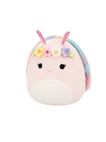 a tökéletes és egyedi ruházathoz SQUISHMALLOWS Silvina, a rózsaszín csiga, 20 cm
