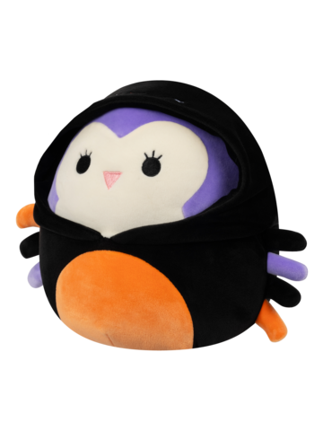 Obrázok produktu Плюшена играчка Squishmallows Совата Холи в костюм на паяк, 20 см