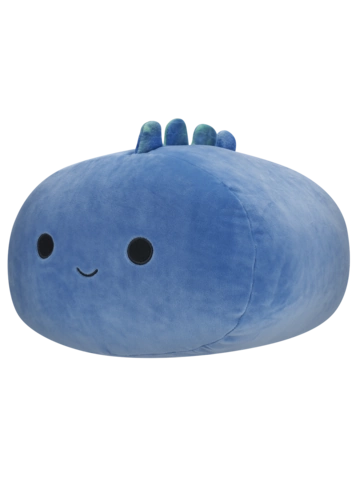 Hľadáte originálny a nezvyčajný darček? Obdarovaného zaručene prekvapí Peluche Squishmallows Stackables de 30 cm Brody le dinosaure bleu foncé