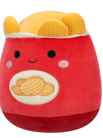ОТСТЪПКА Плюшена играчка Squishmallows, Червеният пакет картофен чипс Ансел, 20 см