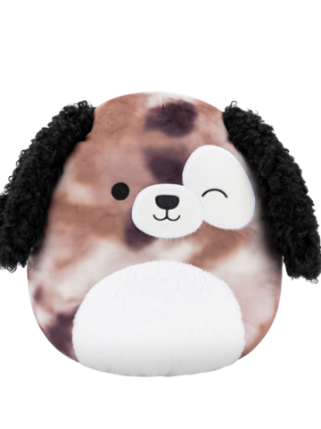 Pre dokonalý a originálny outfit Плюшена играчка Squishmallows, Намигащото петнисто кафяво куче Зердан, 30 см
