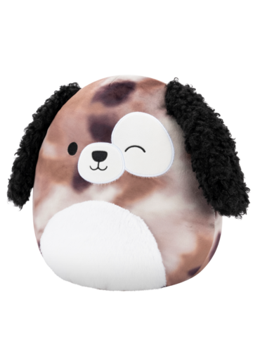 Potešte sa týmto kúskom Dedoles Плюшена играчка Squishmallows, Намигащото петнисто кафяво куче Зердан, 30 см